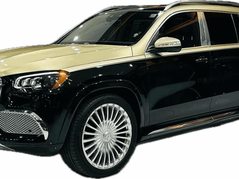 Mercedes-Benz GLS600 Maybach Ultra Luxury SUV 2021 Black & Gold