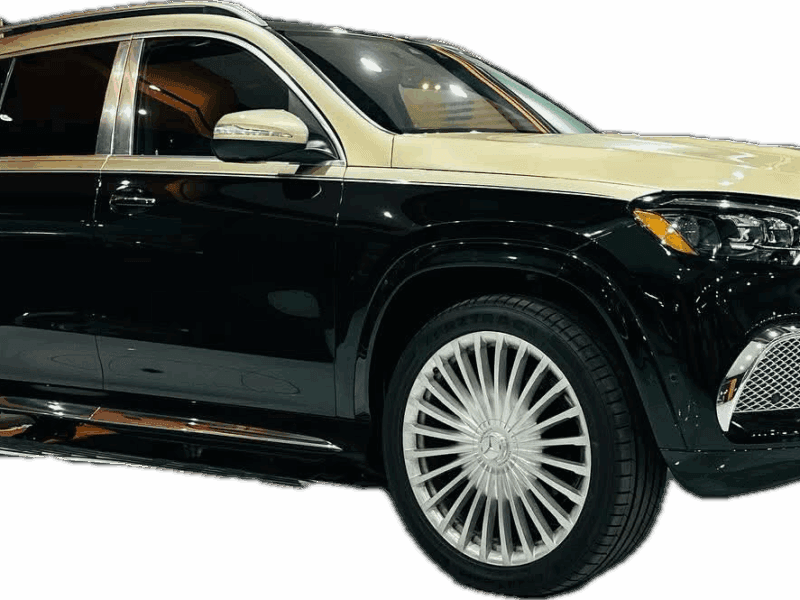 Mercedes-Benz GLS600 Maybach Ultra Luxury SUV 2021 Black & Gold