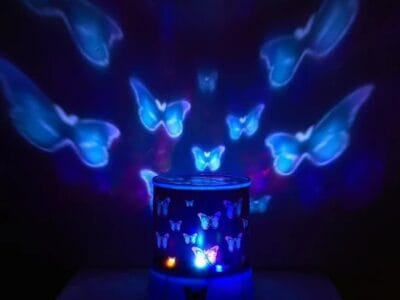 Justice Butterfly Projection Lamp, This Justice butterfly lamp