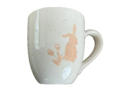 Cute Bunny Mug, Ceramic Rabbit Tea Cup, Cute Bunny gift, Bunny Coffee Cup
