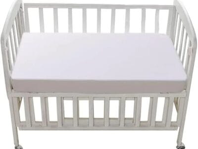 George zippered crib mattress protector protège-matelas à fermeture éclair pour lit de bébé 27 x 52 x 6 in./po (69 x 132 x 15 cm)