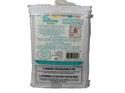 Disney Baby Milestone Crib Sheet – Winnie the Pooh NIP