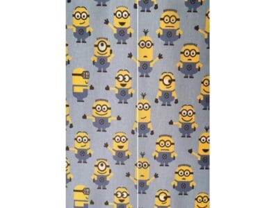 PAIR ROOM DARKENING DRAPERY PANELS DESPICABLE ME MINIONS NIP 42″ X 63″