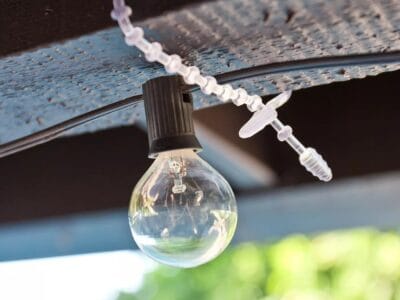 Simple Living ProDec Patio Light Reusable Ties for Hanging Lights, 15 Count