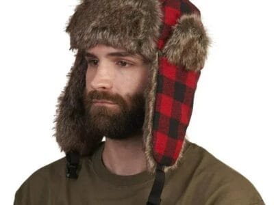 Realtree Plaid Men’s Trapper Hat