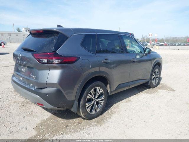 NISSAN ROGUE SV AWD 2021 with 4 cylinders