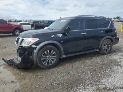 NISSAN ARMADA SL BLACK 2020 with 8 cylinders