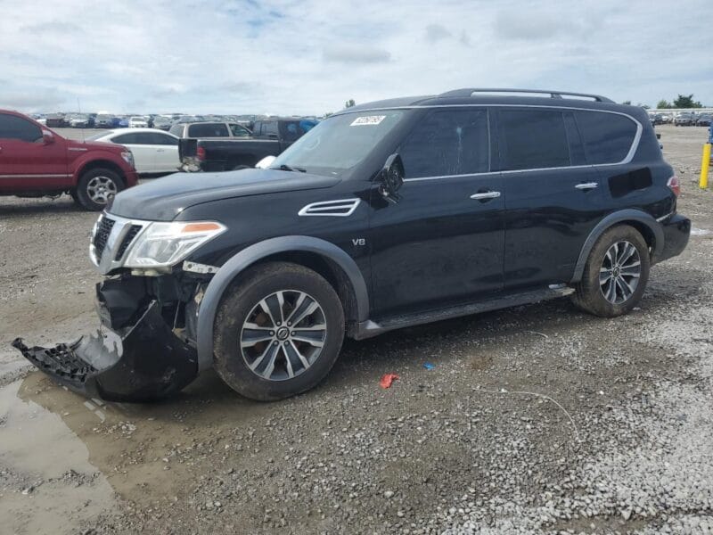 NISSAN ARMADA SL BLACK 2020 with 8 cylinders