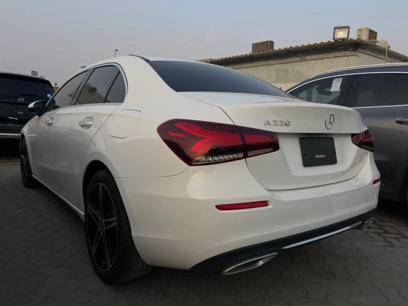 Mercedes-Benz A 220 White 2022 with 4 cylinders