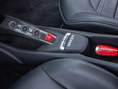 Ferrari 488 GTB 2019 twin-turbocharged V8 engine, producing 670 horsepower