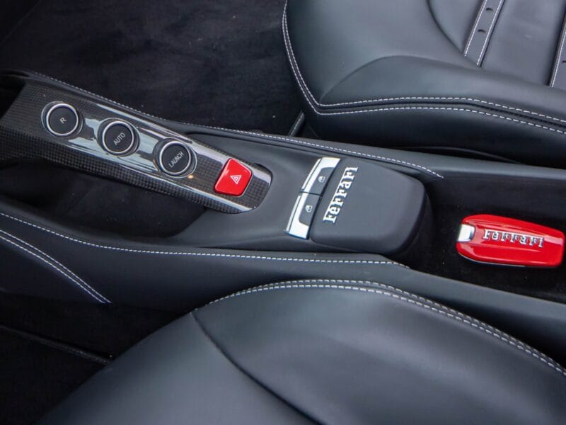 Ferrari 488 GTB 2019 twin-turbocharged V8 engine, producing 670 horsepower