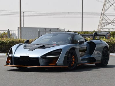 McLaren Senna 2019 track-focused hypercar powered by a 4.0-liter twin-turbo V8 engine delivering 789 horsepower and 800 Nm of torque