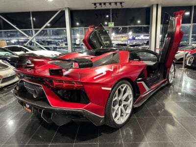 Lamborghini Aventador SVJ 2020 high-performance supercar