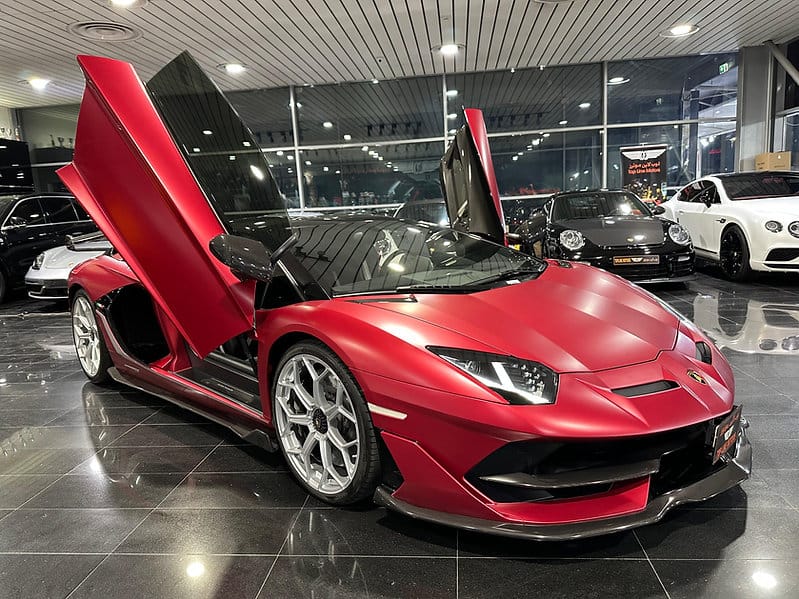 Lamborghini Aventador SVJ 2020 high-performance supercar