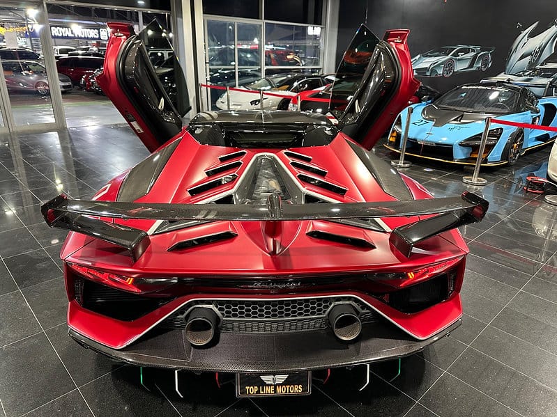Lamborghini Aventador SVJ 2020 high-performance supercar