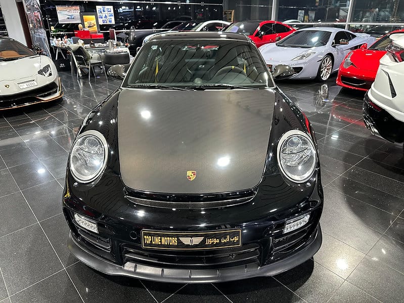 Porsche GT2 RS 2011 twin-turbocharged 3.6-liter flat-six engine