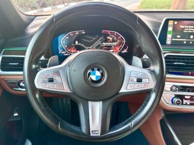 BMW 730i 3.0L TURBO-CHARGED 2021 GCC IMMACULATE CONDITIONS