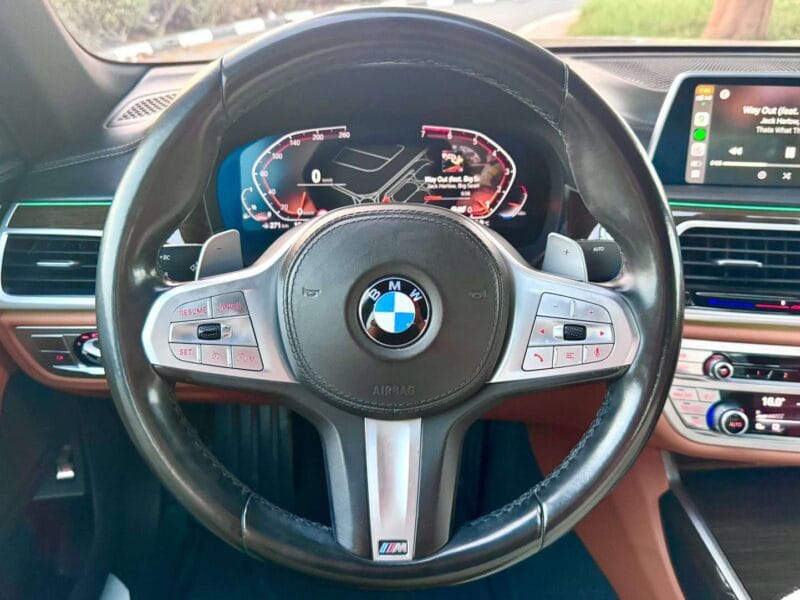 BMW 730i 3.0L TURBO-CHARGED 2021 GCC IMMACULATE CONDITIONS