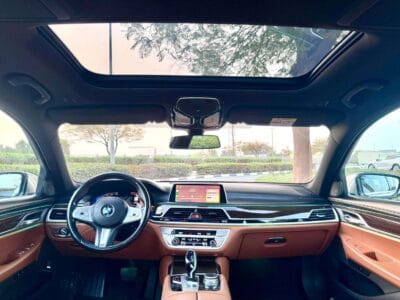 BMW 730i 3.0L TURBO-CHARGED 2021 GCC IMMACULATE CONDITIONS