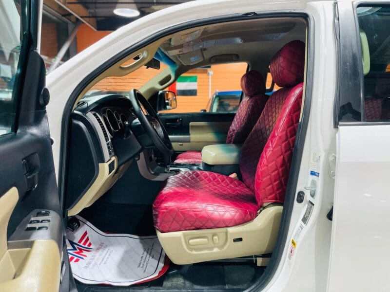 TOYOTA SEQUOIA White 2012