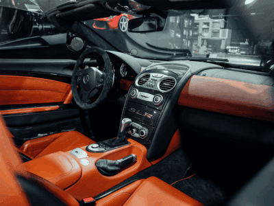 Mercedes SLR McLaren 2008 luxury sports car jointly developed by Mercedes-Benz and McLaren Automotive