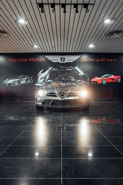 Mercedes SLR McLaren 2008 luxury sports car jointly developed by Mercedes-Benz and McLaren Automotive