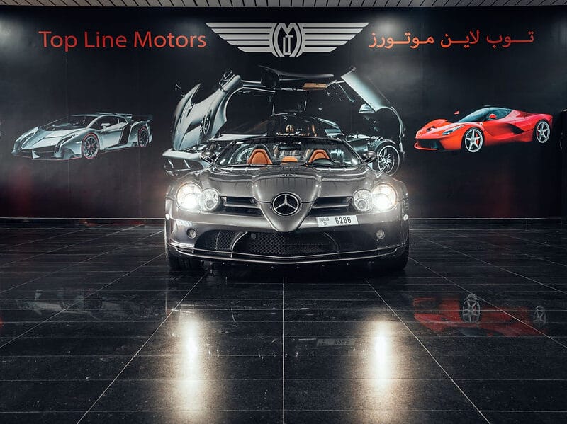 Mercedes SLR McLaren 2008 luxury sports car jointly developed by Mercedes-Benz and McLaren Automotive