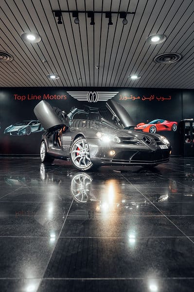 Mercedes SLR McLaren 2008 luxury sports car jointly developed by Mercedes-Benz and McLaren Automotive