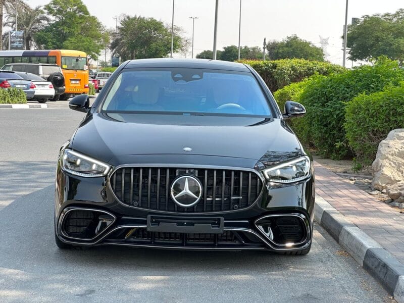 2024 Mercedes-AMG S 63 S E Performance a plug-in hybrid luxury sedan with a 4.0 liter twin-turbo V8 and an electric motor