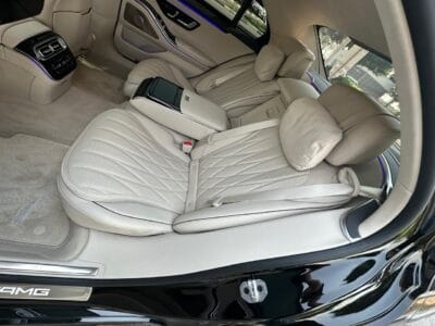 2024 Mercedes-AMG S 63 S E Performance a plug-in hybrid luxury sedan with a 4.0 liter twin-turbo V8 and an electric motor