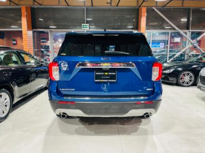 Ford Explorer Limited Blue 2021