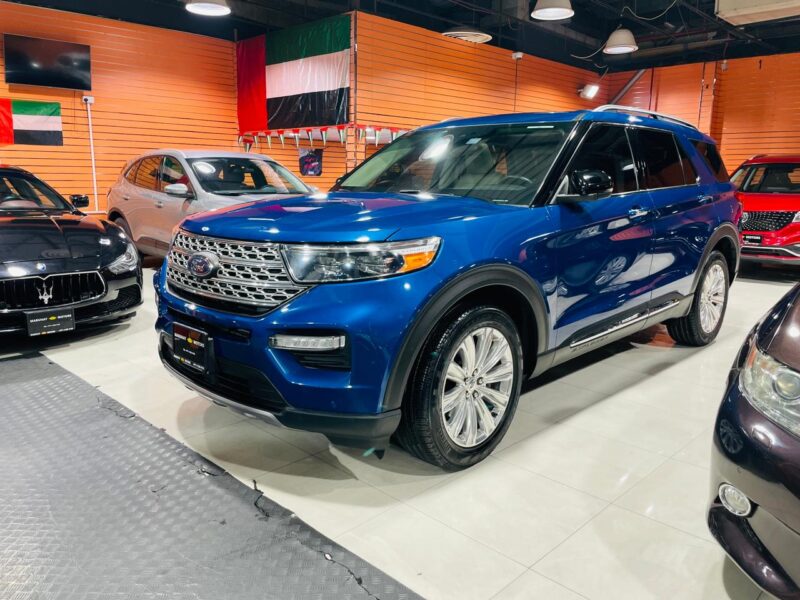 Ford Explorer Limited Blue 2021