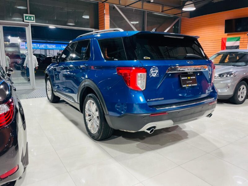 Ford Explorer Limited Blue 2021