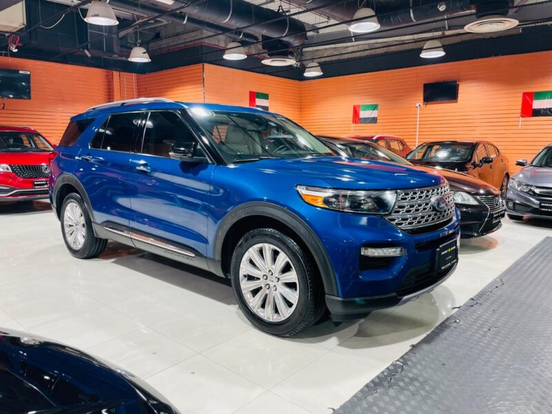 Ford Explorer Limited Blue 2021