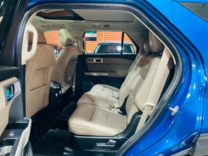 Ford Explorer Limited Blue 2021