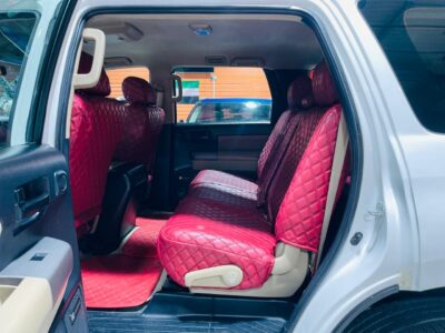 TOYOTA SEQUOIA White 2012