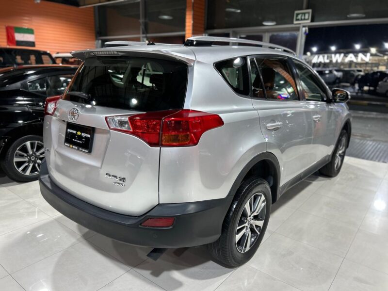TOYOTA RAV 4 EX -R 4WD SILVER 2015 MODEL