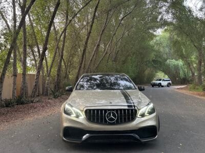 Unique Mercedes Benz AMG E63 with body kit, Tuned, 6.3 lt