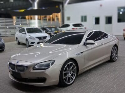 BMW 650Ci Coupe 2012 in Excellent condition , 4 Cylinders