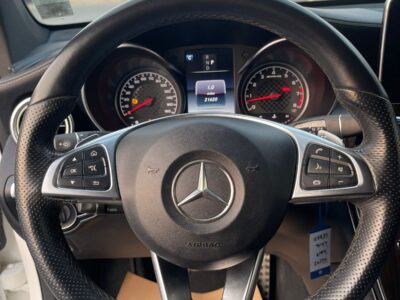 Mercedes-Benz GLC43 AMG 2019 White with 6 cylinders