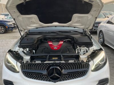 Mercedes-Benz GLC43 AMG 2019 White with 6 cylinders