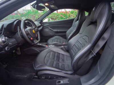 Ferrari 488 GTB 2019 twin-turbocharged V8 engine, producing 670 horsepower