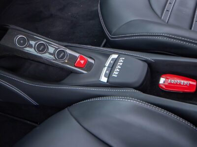 Ferrari 488 GTB 2019 twin-turbocharged V8 engine, producing 670 horsepower