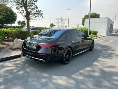 2024 Mercedes-AMG S 63 S E Performance a plug-in hybrid luxury sedan with a 4.0 liter twin-turbo V8 and an electric motor