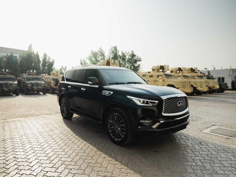 ARMORED INFINITI QX80 2023