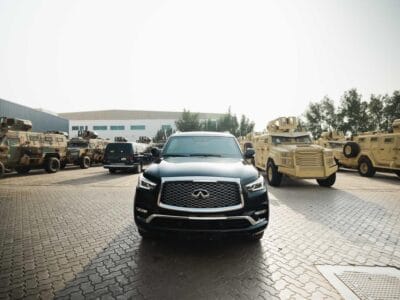 ARMORED INFINITI QX80 2023