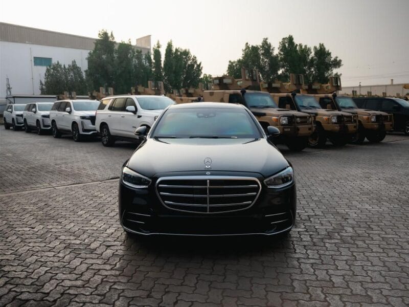 ARMORED MERCEDES BENZ S580 2024