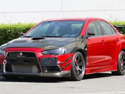 Mitsubishi Evo Evolution with Body Kit 2009