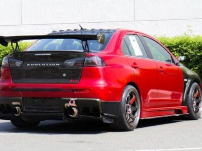 Mitsubishi Evo Evolution with Body Kit 2009