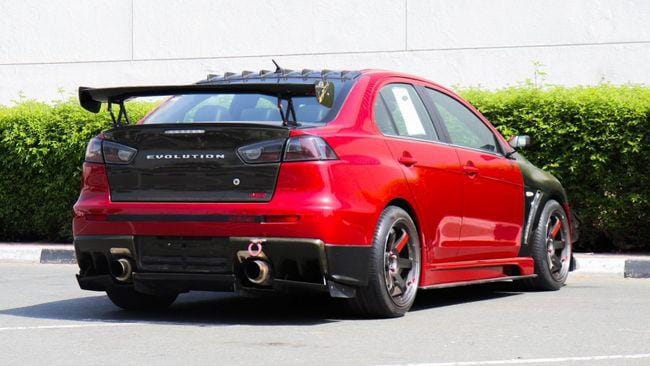 Mitsubishi Evo Evolution with Body Kit 2009